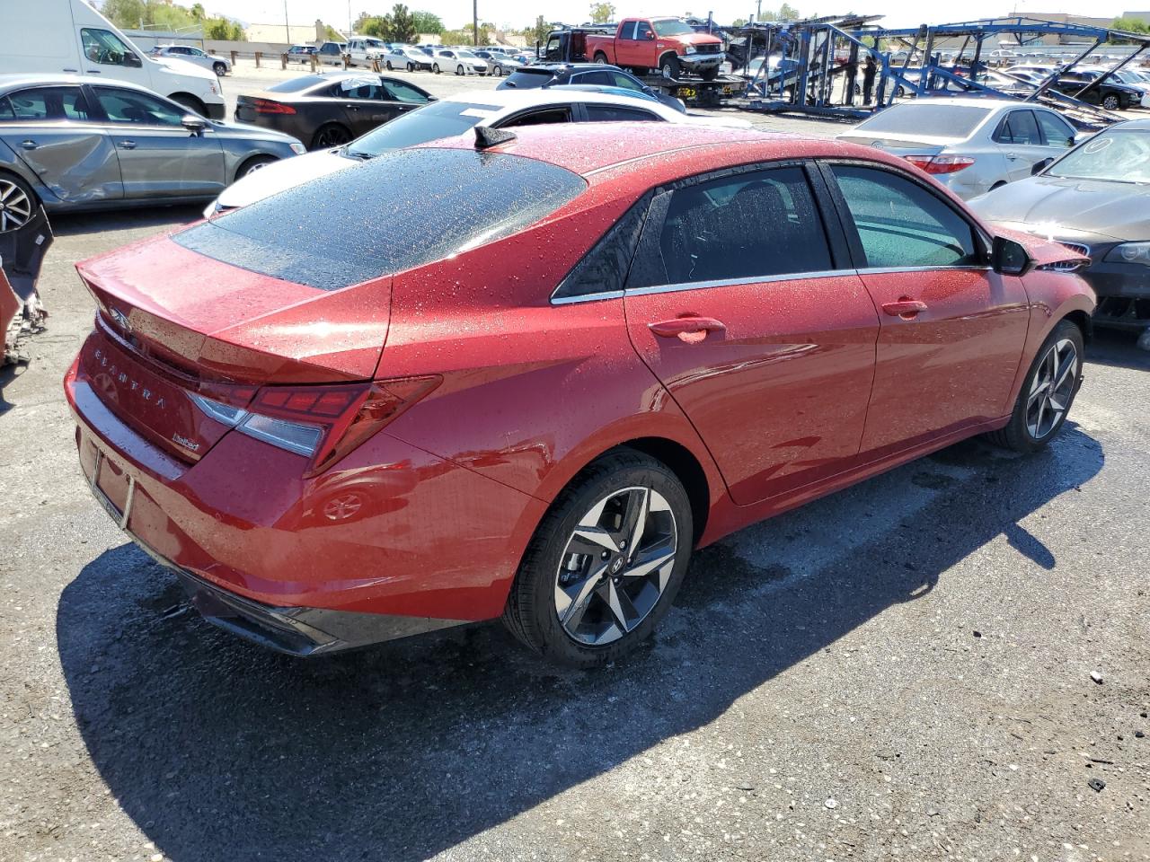 2023 HYUNDAI ELANTRA LIMITED VIN:KMHLP4AG5PU497850