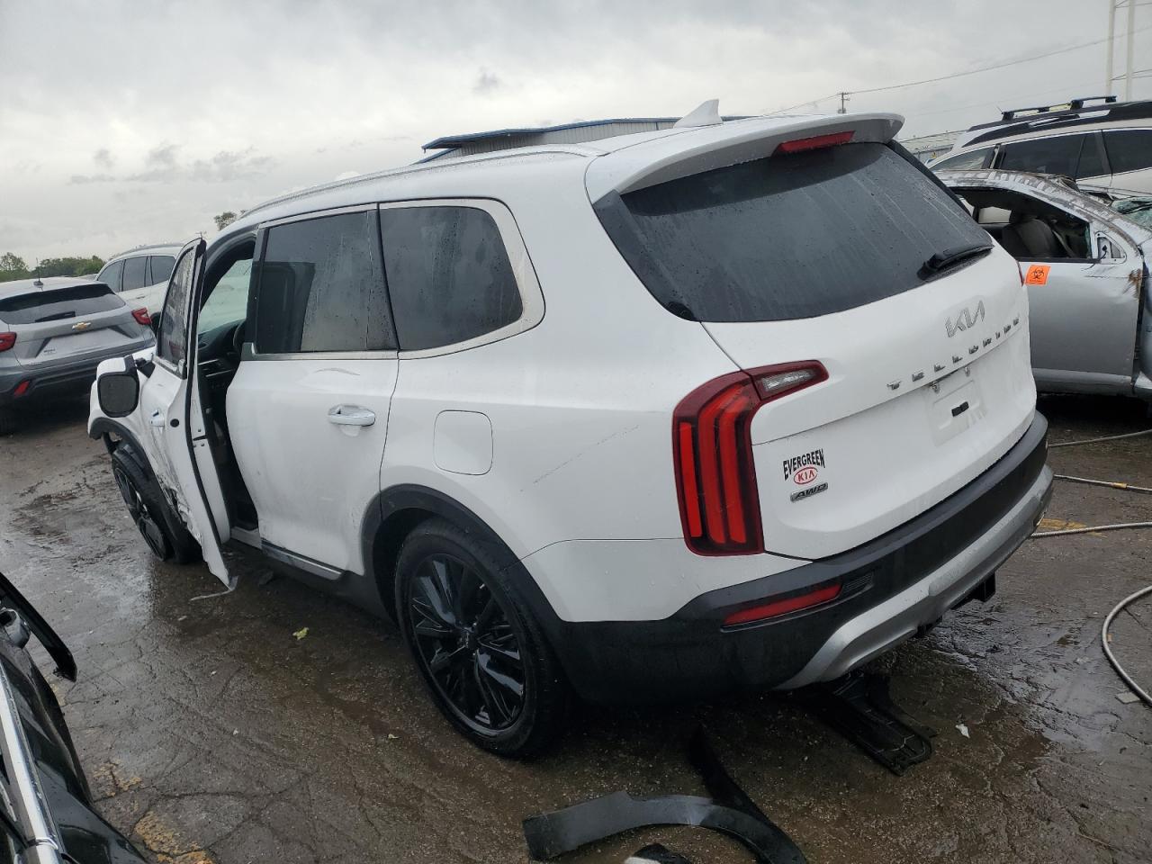 2022 KIA TELLURIDE SX VIN:5XYP5DHC3NG231112