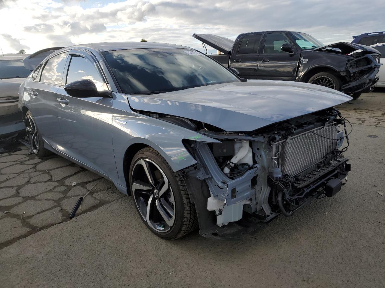 2022 HONDA ACCORD HYBRID SPORT VIN:1HGCV3F22NA046120