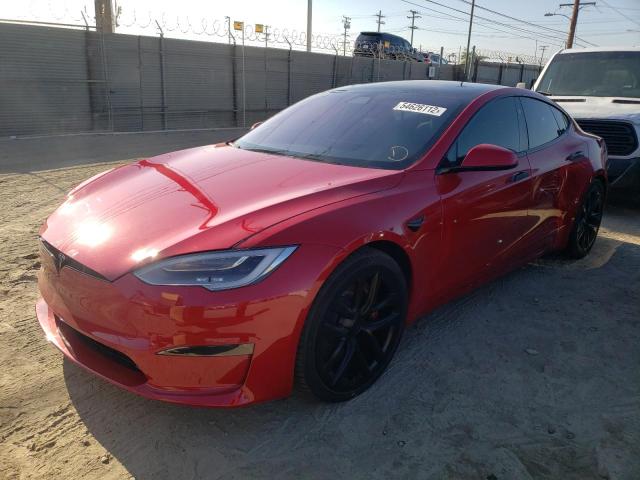 2021 TESLA MODEL S VIN: 5YJSA1E69MF446924