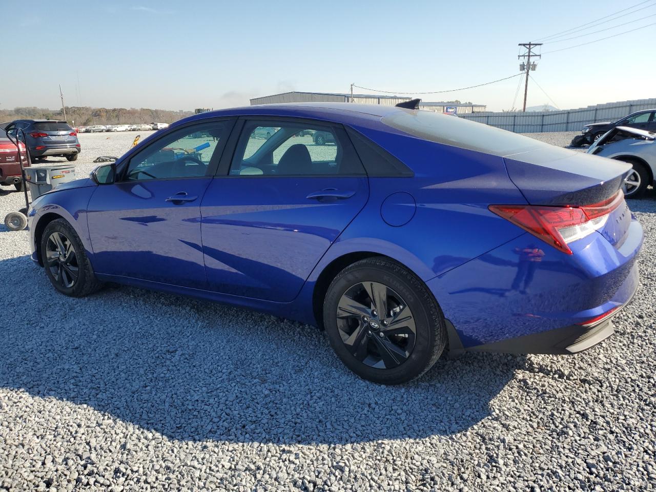 2023 HYUNDAI ELANTRA BLUE VIN:KMHLM4AJXPU082110