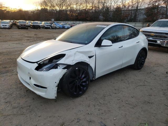 2021 TESLA MODEL Y VIN: 5YJYGDEF1MF240152