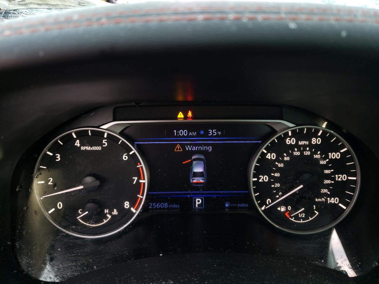 2022 NISSAN ALTIMA SR VIN:1N4BL4CW1NN302288