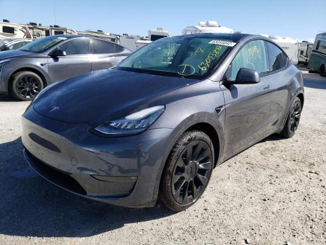 2021 TESLA MODEL Y VIN: 5YJYGAEE3MF178923