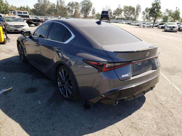 2021 LEXUS IS 350 F-SPORT VIN: JTHGZ1B23M5043859