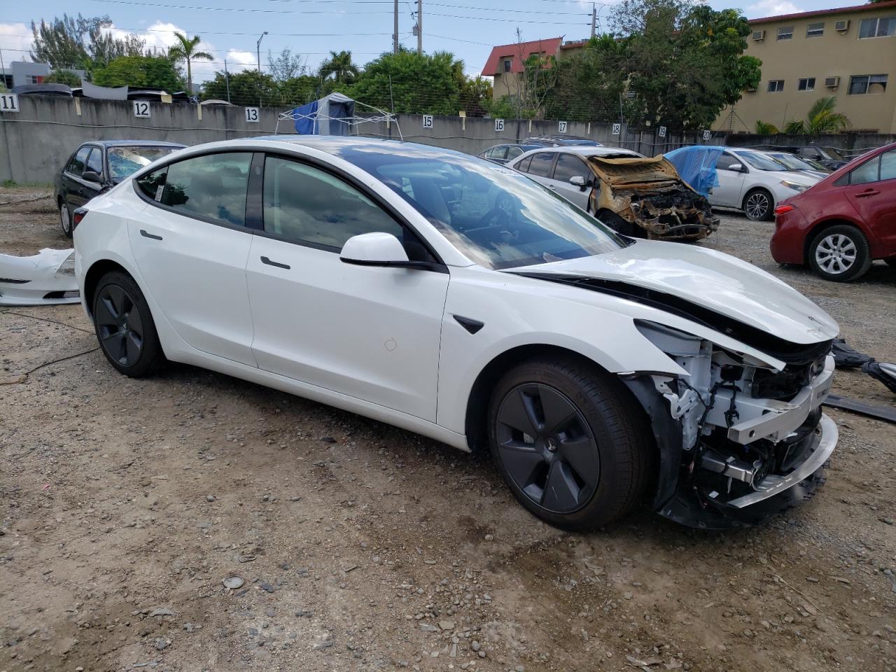 2022 TESLA MODEL 3  VIN:5YJ3E1EA0NF373117