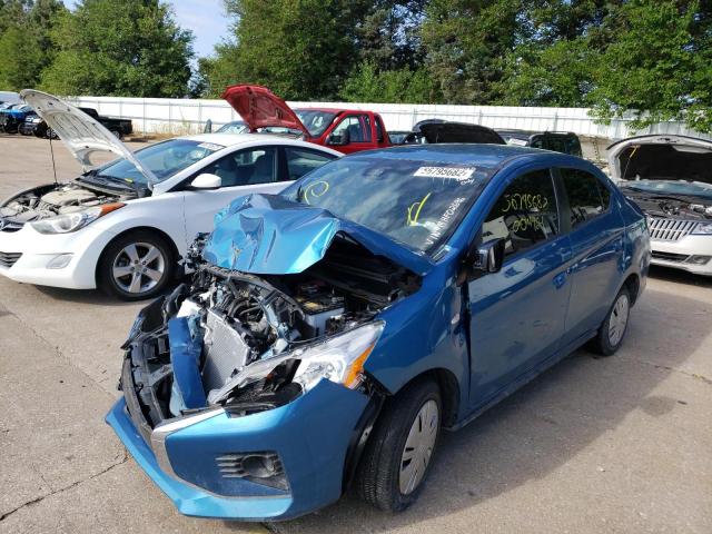 2021 MITSUBISHI MIRAGE G4 ES VIN: ML32FUFJ2MHF02696