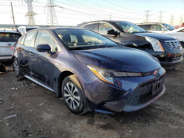 2021 TOYOTA COROLLA LE VIN: JTDEAMDE4MJ012863