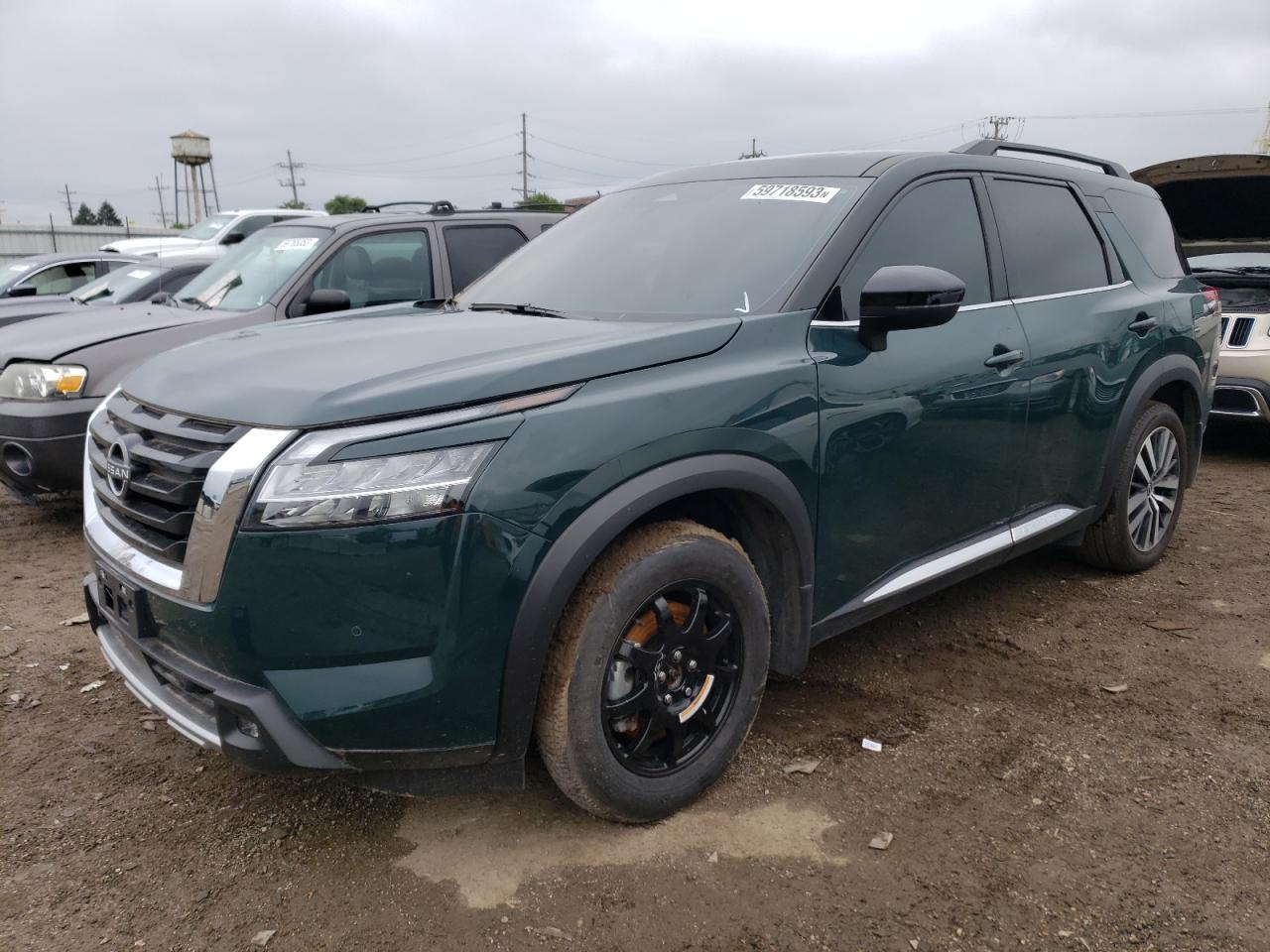 2022 NISSAN PATHFINDER PLATINUM VIN:5N1DR3DK5NC221423