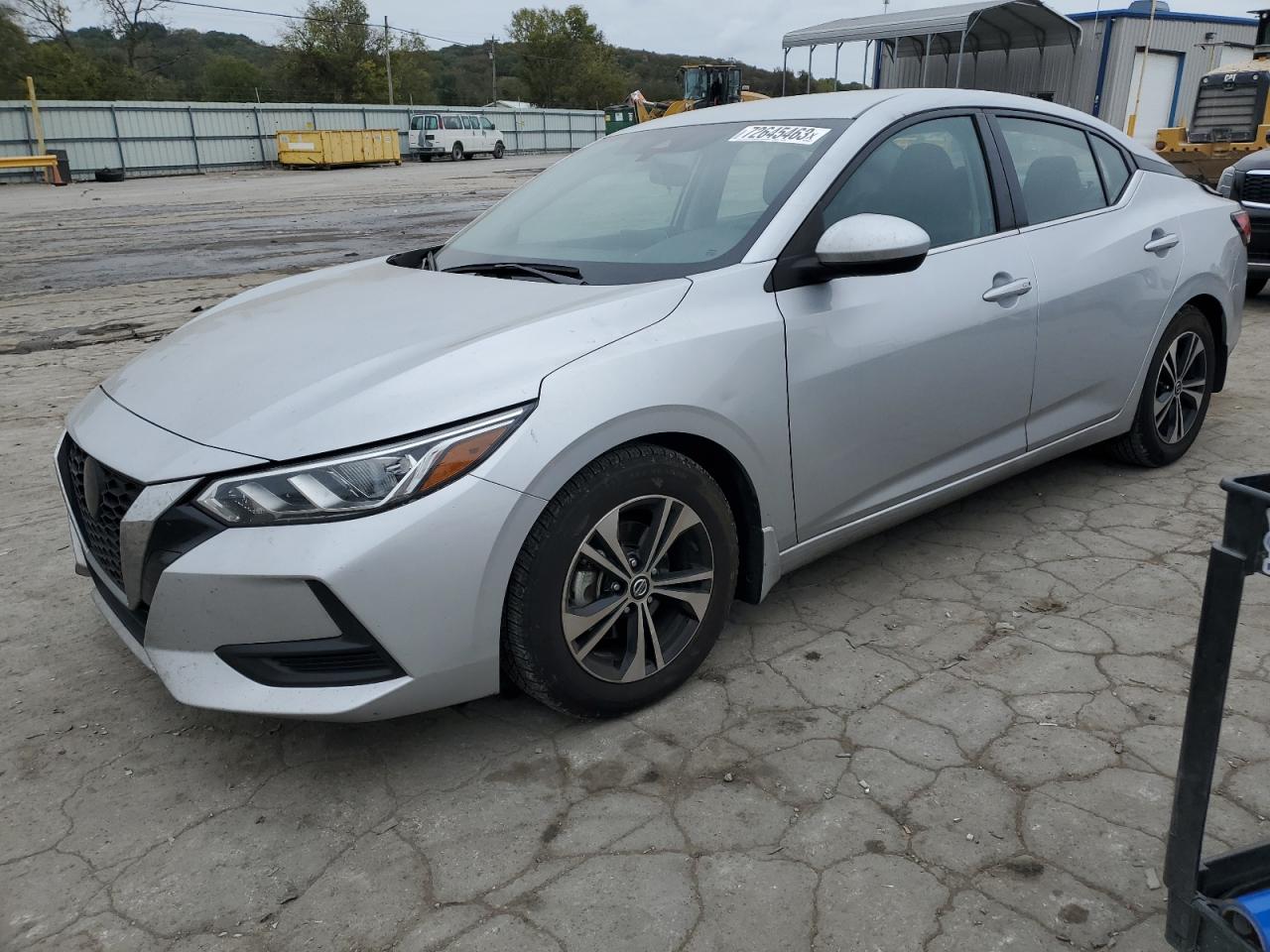 2022 NISSAN SENTRA SV VIN:3N1AB8CV0NY228231