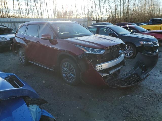 2021 TOYOTA HIGHLANDER HYBRID PLATINUM VIN: 5TDEBRCH6MS039149