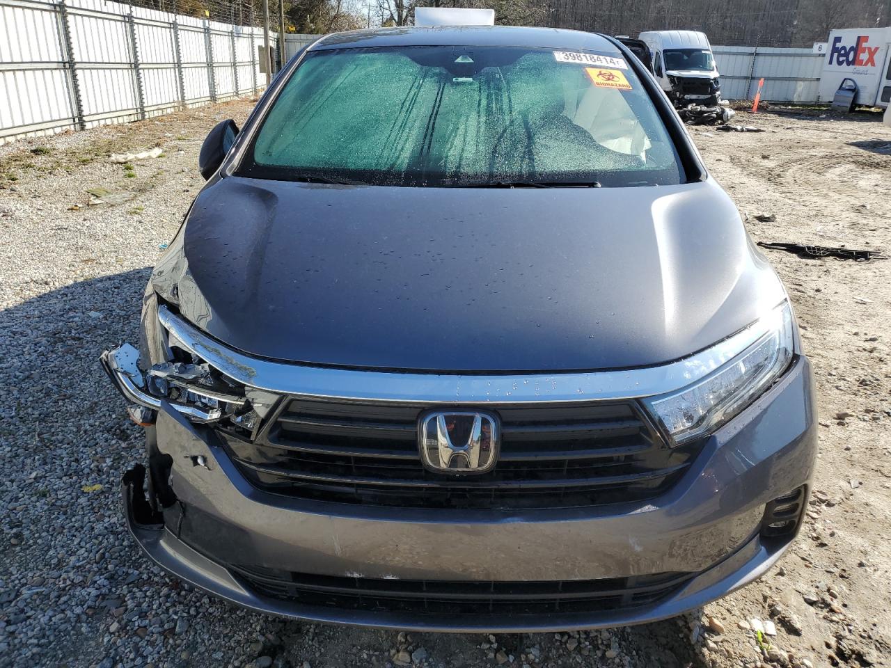 2022 HONDA ODYSSEY EXL VIN:5FNRL6H77NB042385