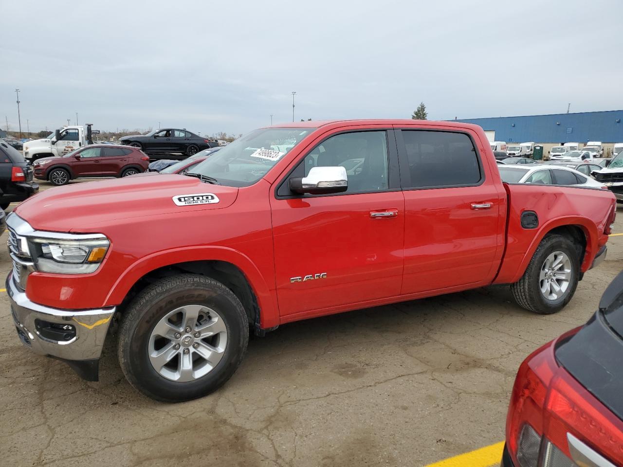 2022 RAM 1500 LARAMIE VIN:1C6SRFJT9NN344373