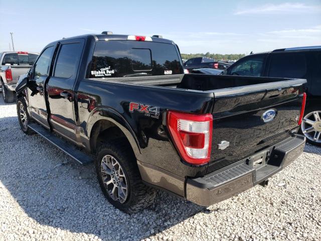 2021 FORD F150 SUPERCREW VIN: 1FTFW1E83MFA77705