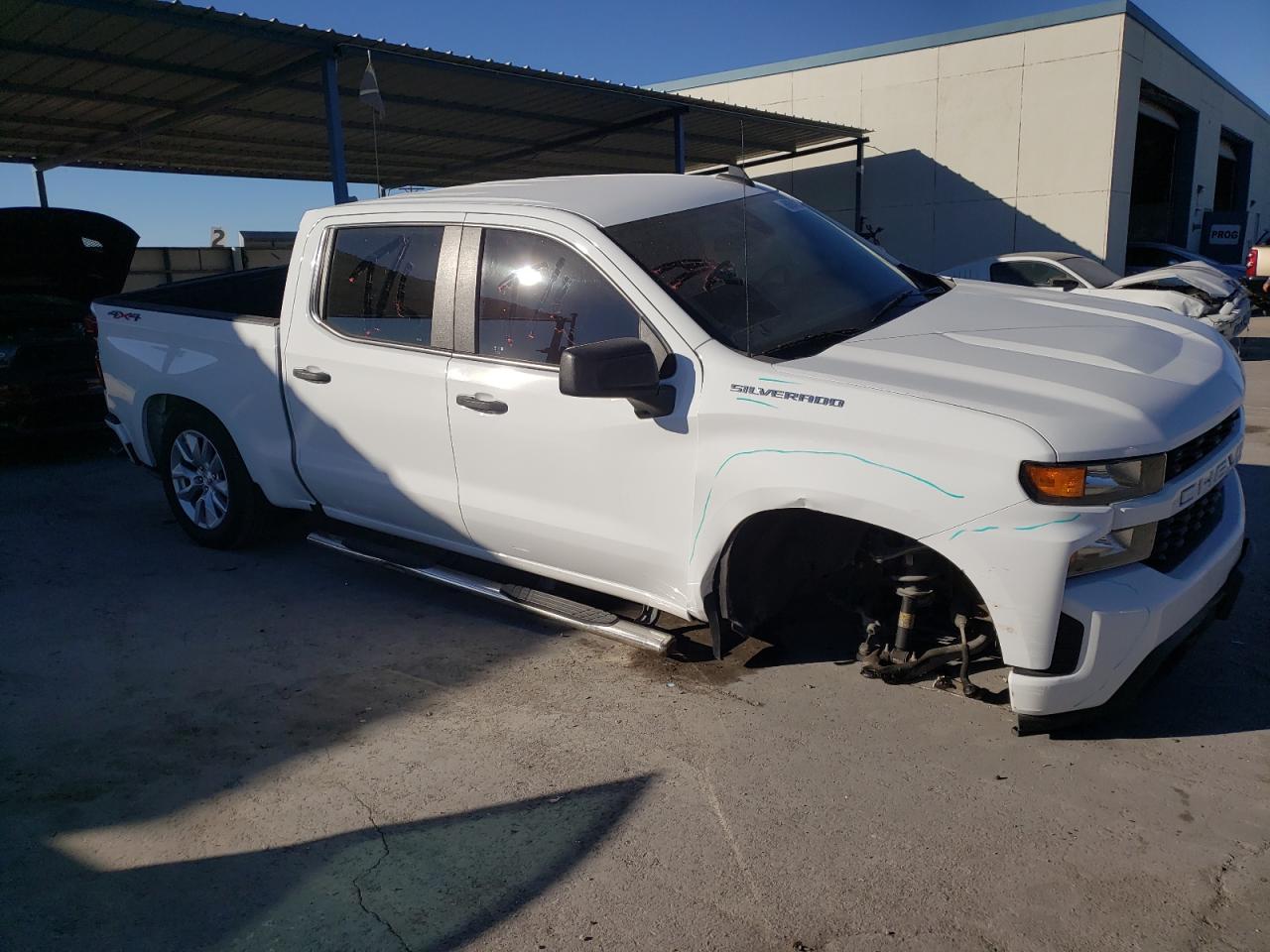 2022 CHEVROLET SILVERADO LTD K1500 CUSTOM VIN:3GCPYBEK3NG206381