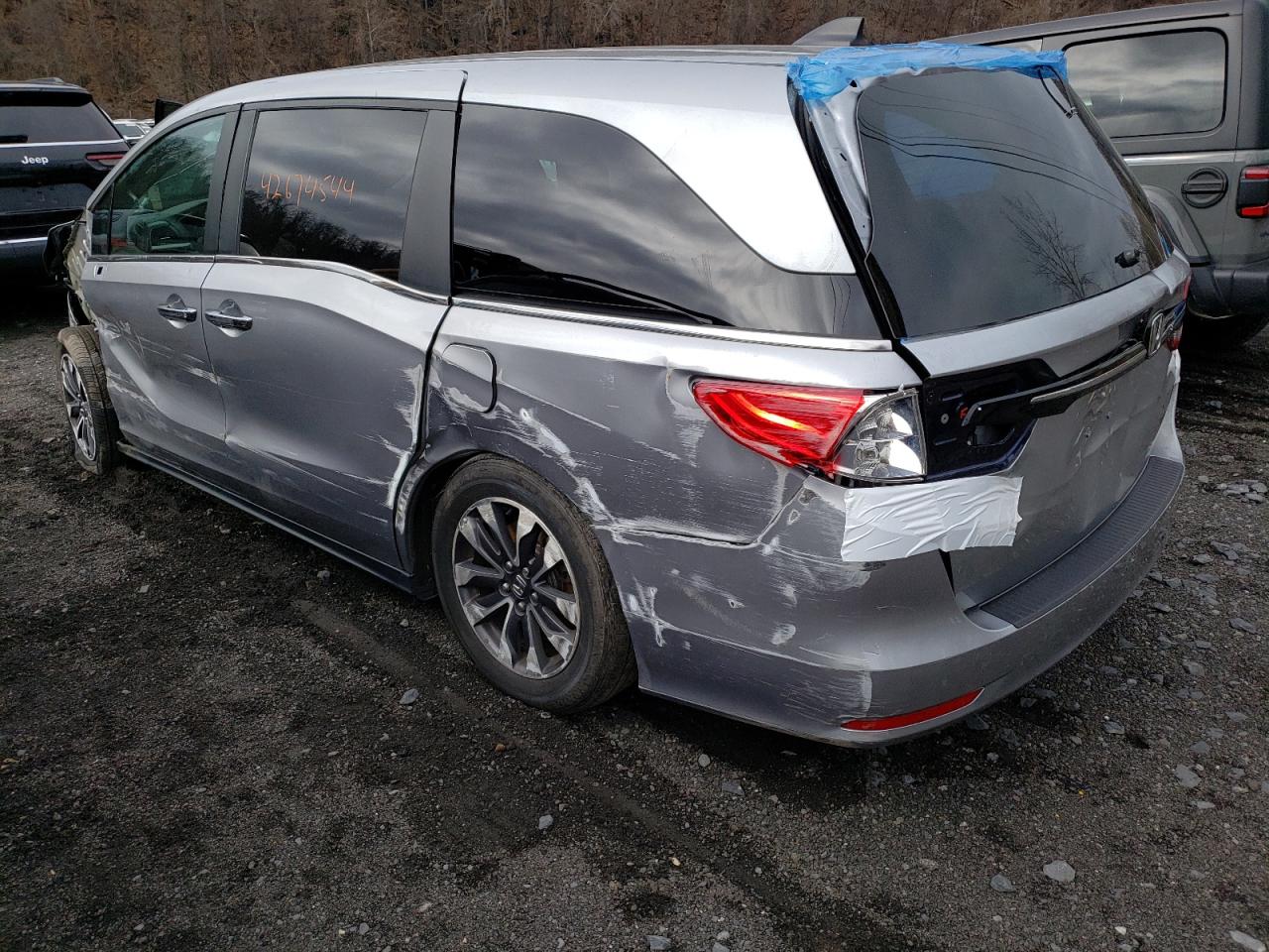 2022 HONDA ODYSSEY EXL VIN:5FNRL6H73NB060494