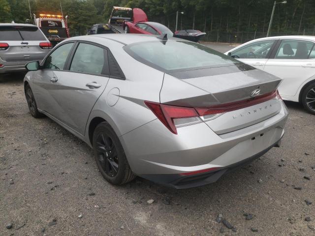 2021 HYUNDAI ELANTRA SEL VIN: 5NPLM4AG0MH037501