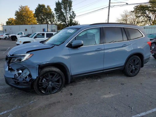 2022 HONDA PILOT SE VIN:5FNYF6H26NB045186