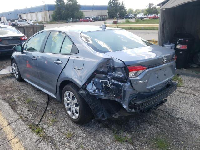 2021 TOYOTA COROLLA LE VIN: JTDEPMAE5MJ130410