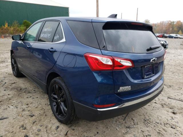 2021 CHEVROLET EQUINOX LT VIN: 3GNAXUEVXML345693