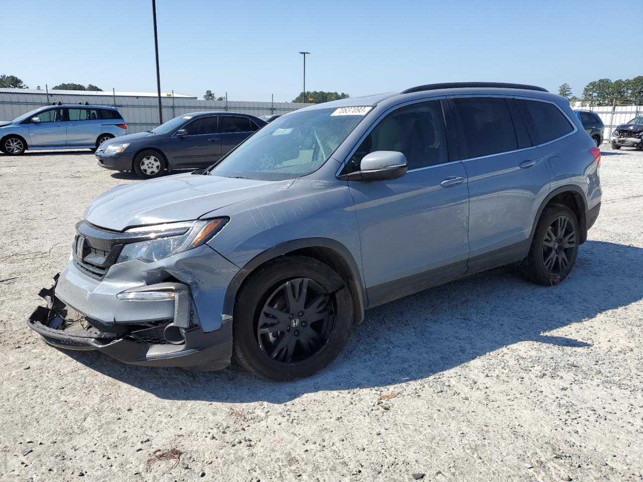 2022 HONDA PILOT SE VIN:5FNYF6H23NB078341