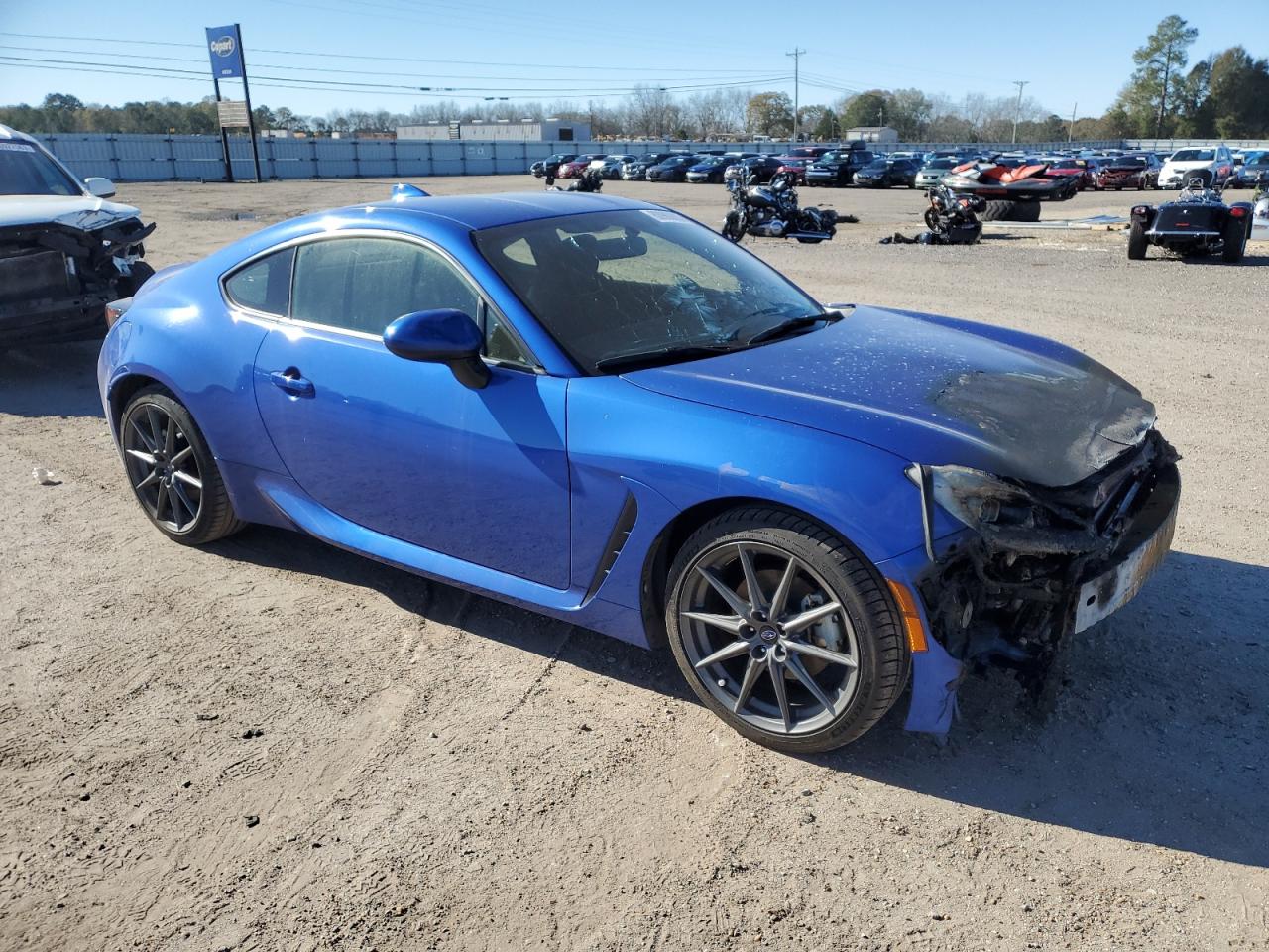 2022 SUBARU BRZ LIMITED VIN:JF1ZDBE14N9700489