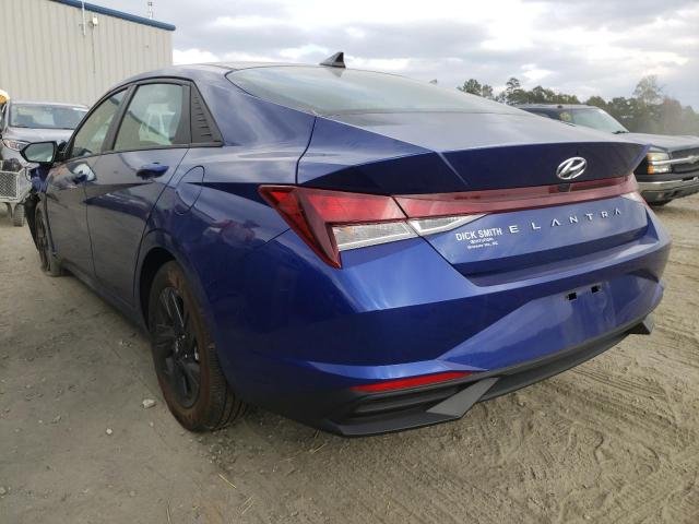 2021 HYUNDAI ELANTRA SEL VIN: 5NPLS4AG1MH009440