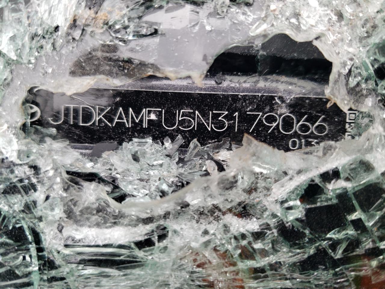 2022 TOYOTA PRIUS NIGHT SHADE VIN:JTDKAMFU5N3179066