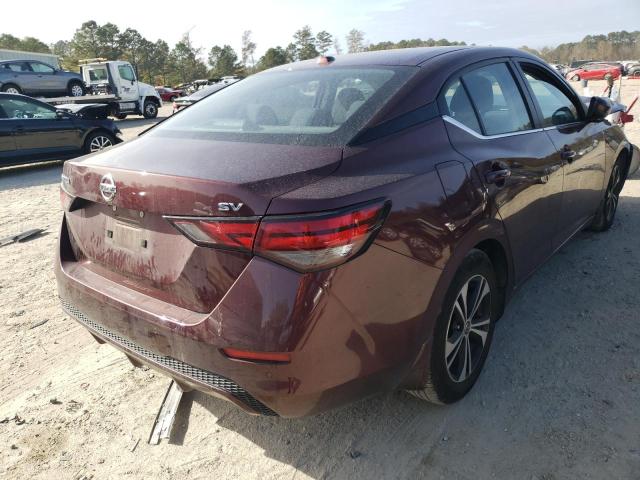 2021 NISSAN SENTRA SV VIN: 3N1AB8CVXMY241924