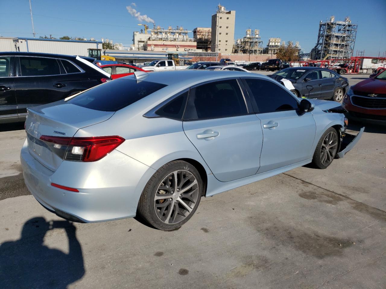 2022 HONDA CIVIC TOURING VIN:2HGFE1F93NH310011