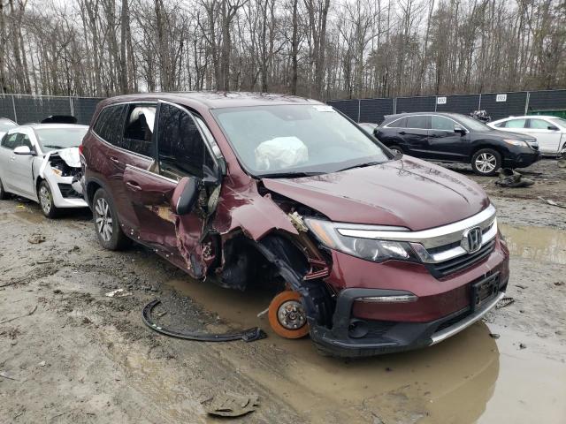 2021 HONDA PILOT EX VIN: 5FNYF6H35MB062827