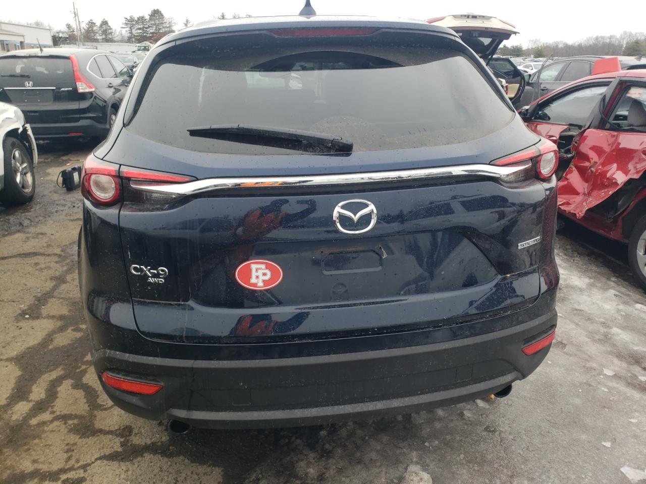 2022 MAZDA CX-9 TOURING VIN:JM3TCBCY1N0600123
