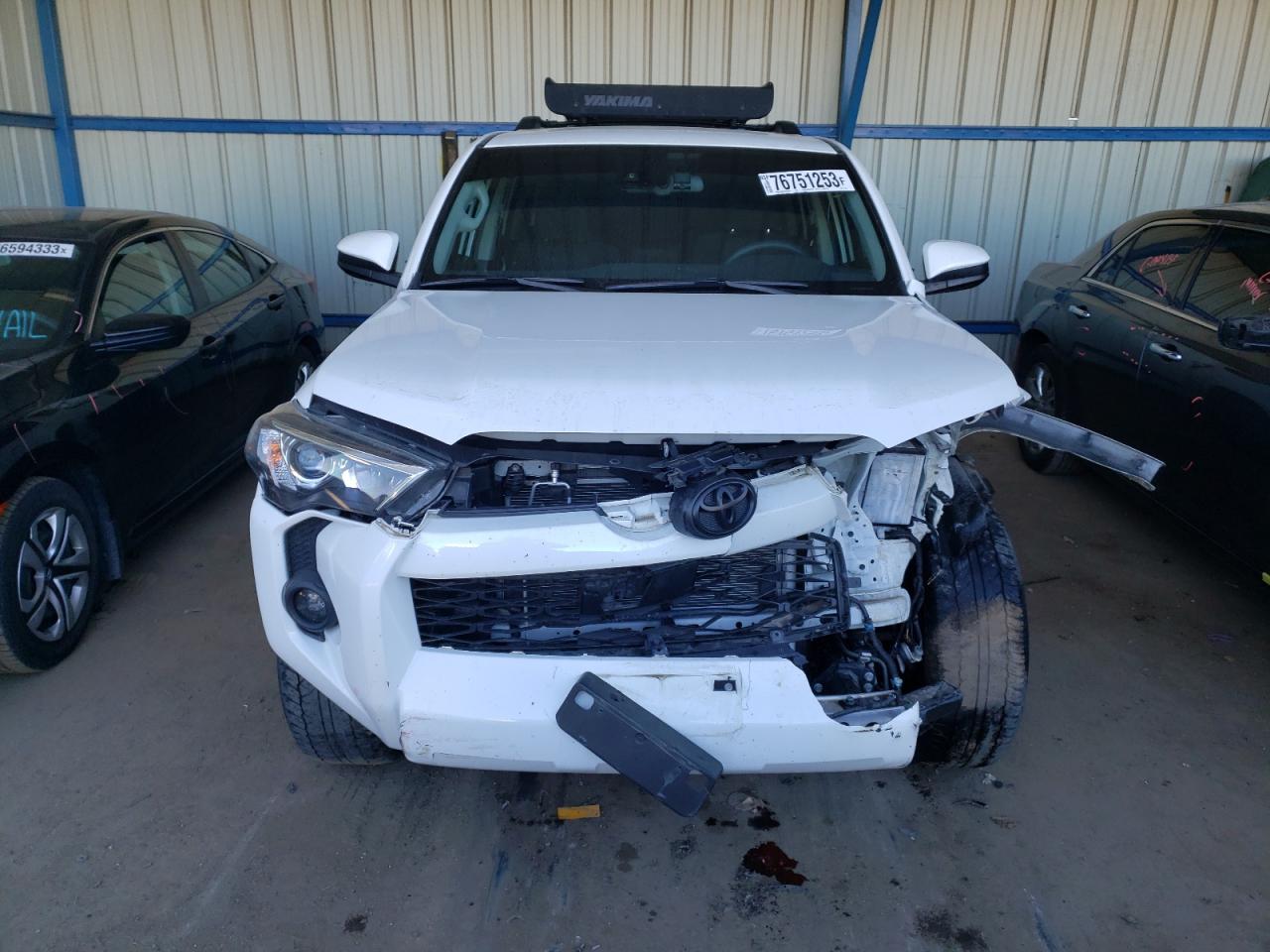 2022 TOYOTA 4RUNNER TRAIL VIN:JTETU5JR0N5971260