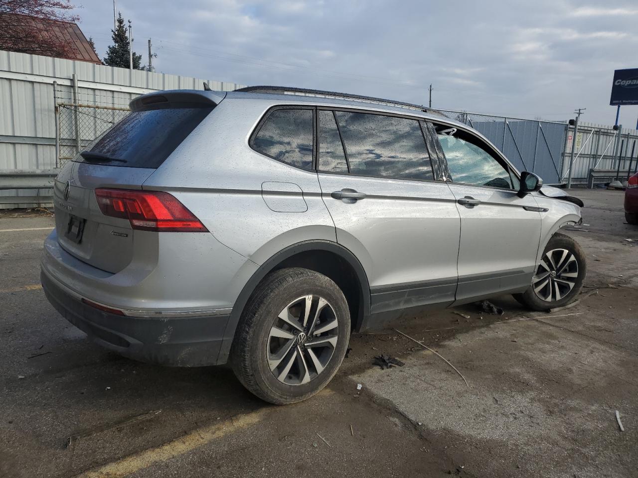 2022 VOLKSWAGEN TIGUAN S VIN:3VV0B7AX6NM057100