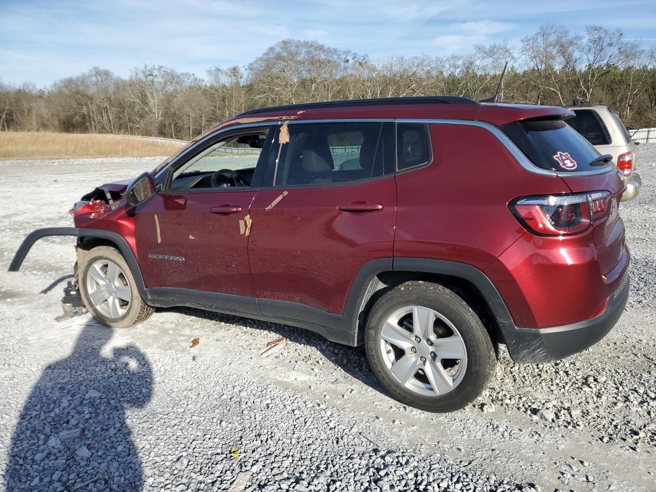 2022 JEEP COMPASS LATITUDE VIN:3C4NJCBB4NT137276