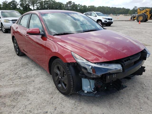 2021 HYUNDAI ELANTRA SEL VIN: KMHLM4AG7MU067256