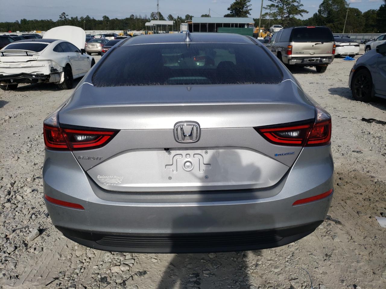 2022 HONDA INSIGHT EX VIN:19XZE4F58NE011183