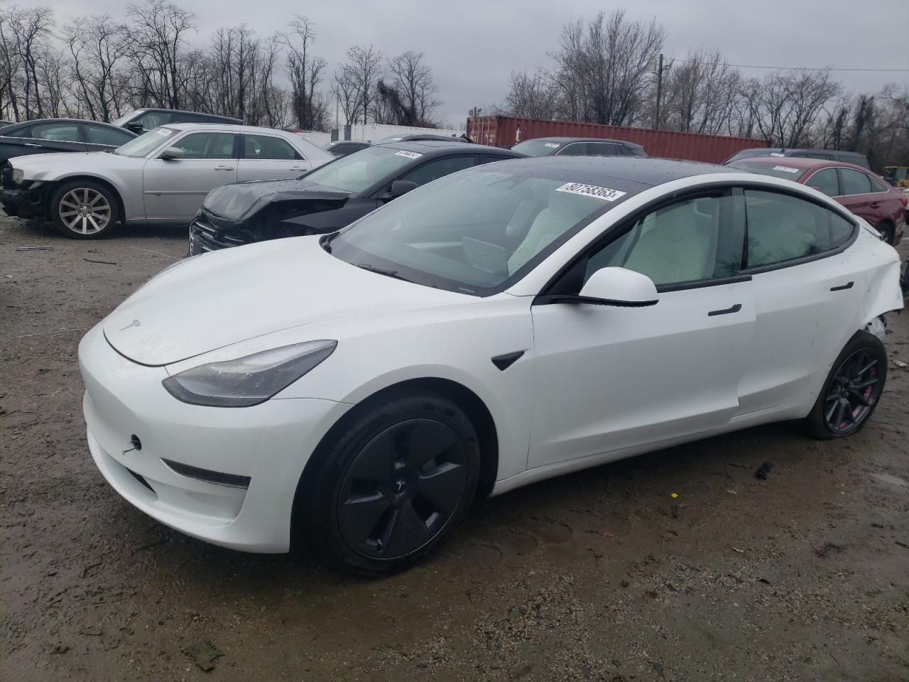 2023 TESLA MODEL 3  VIN:5YJ3E1EA8PF569437