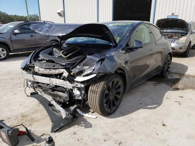 2021 TESLA MODEL Y VIN: 5YJYGAEE7MF143088