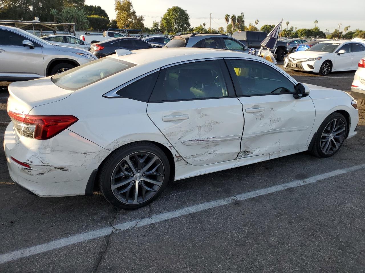 2022 HONDA CIVIC TOURING VIN:2HGFE1F90NH318244