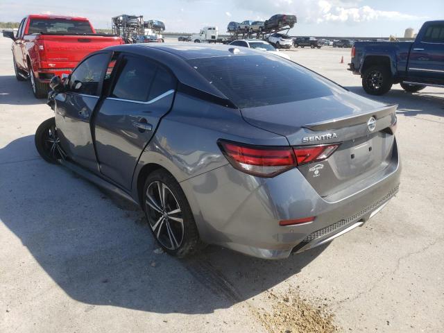 2021 NISSAN SENTRA SR VIN: 3N1AB8DV1MY264944