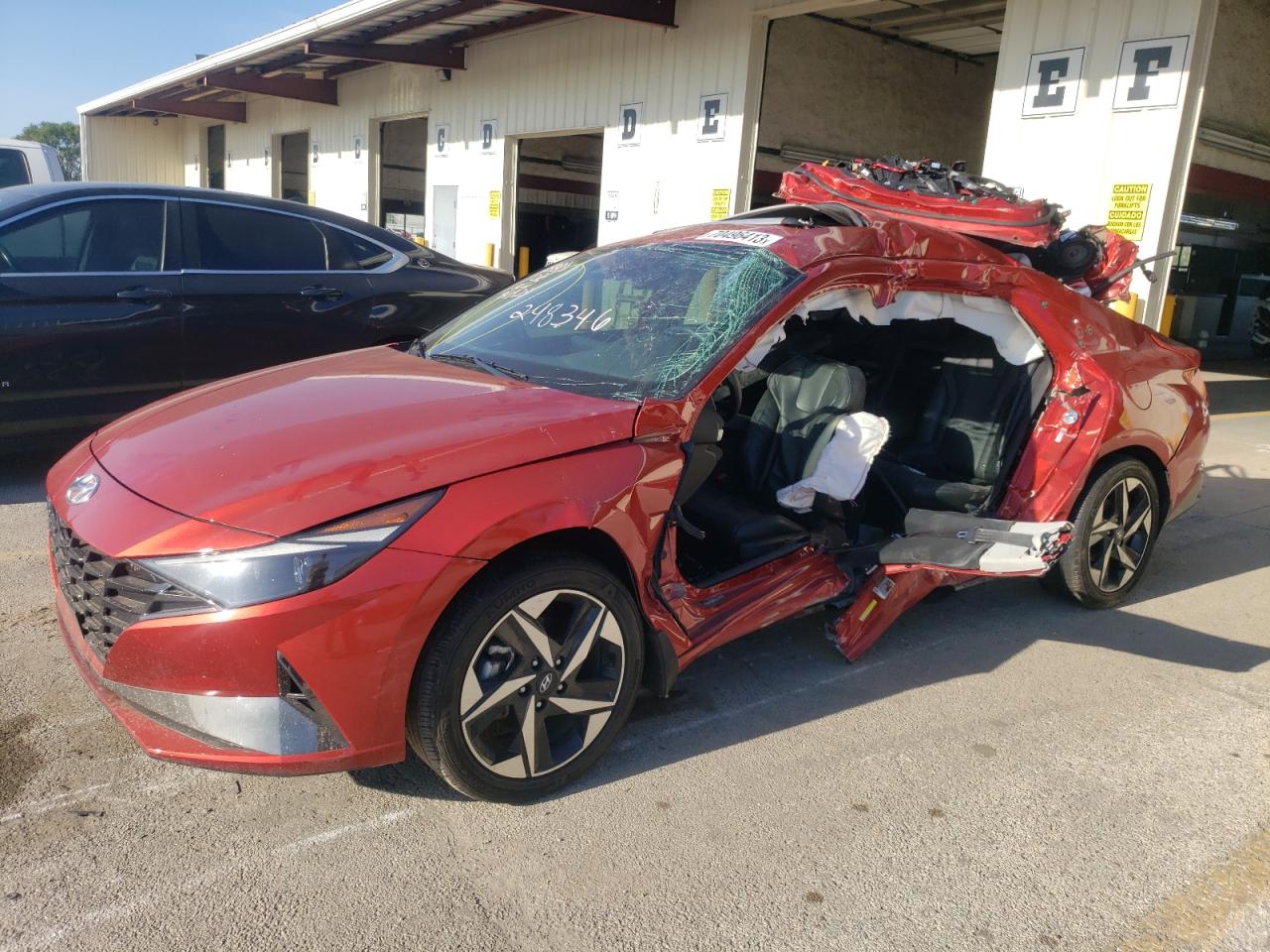 2022 HYUNDAI ELANTRA LIMITED VIN:KMHLP4AG3NU248346