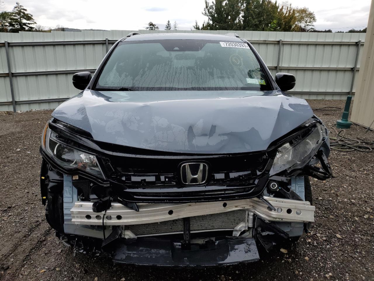 2022 HONDA PILOT SPORT VIN:5FNYF6H39NB035860