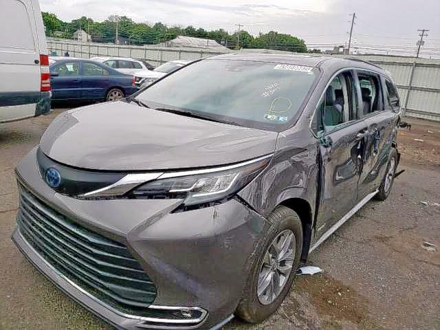 2021 TOYOTA SIENNA XLE VIN: 5TDJRKEC6MS062742