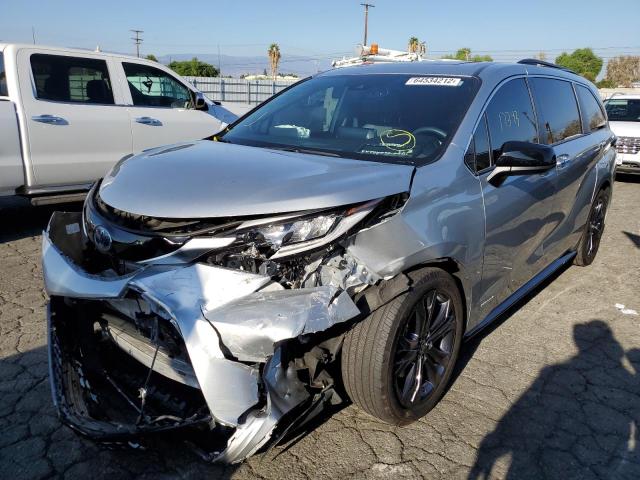 2021 TOYOTA SIENNA XSE VIN: 5TDDRKEC8MS055384