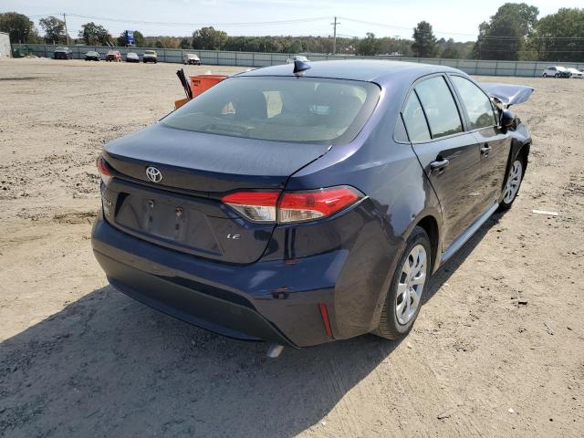 2021 TOYOTA COROLLA LE VIN: JTDEPMAE4MJ134724