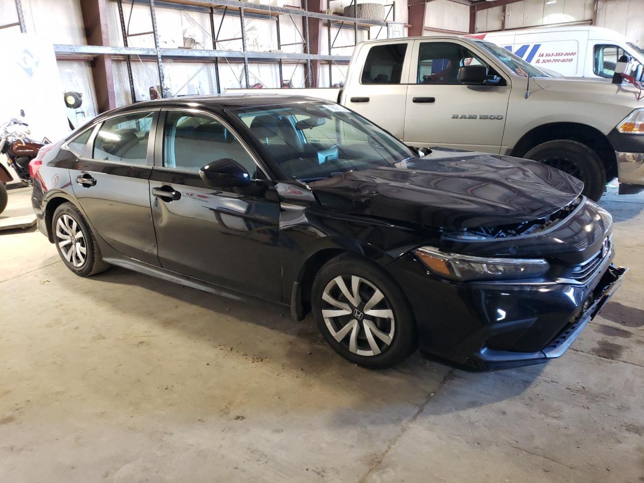 2022 HONDA CIVIC LX VIN:2HGFE2F26NH538531