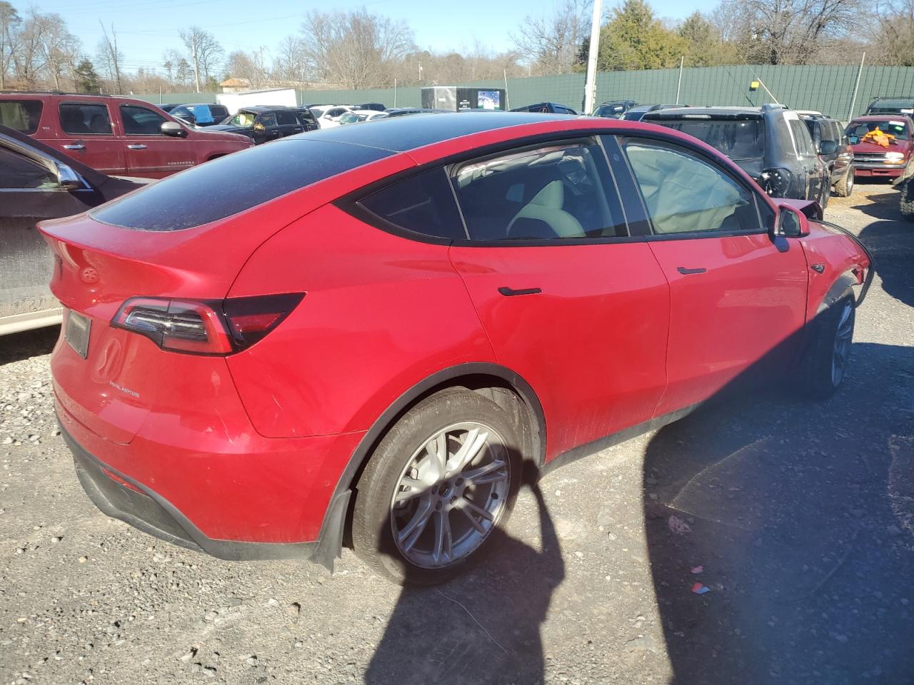 2022 TESLA MODEL Y  VIN:7SAYGDEE5NF444030