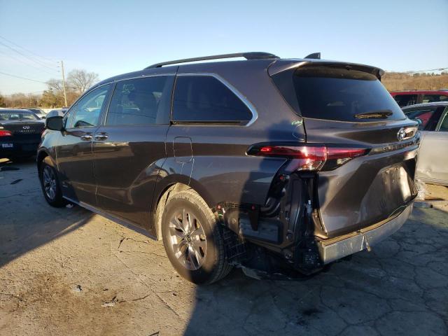 2021 TOYOTA SIENNA XLE VIN: 5TDYRKEC0MS011204