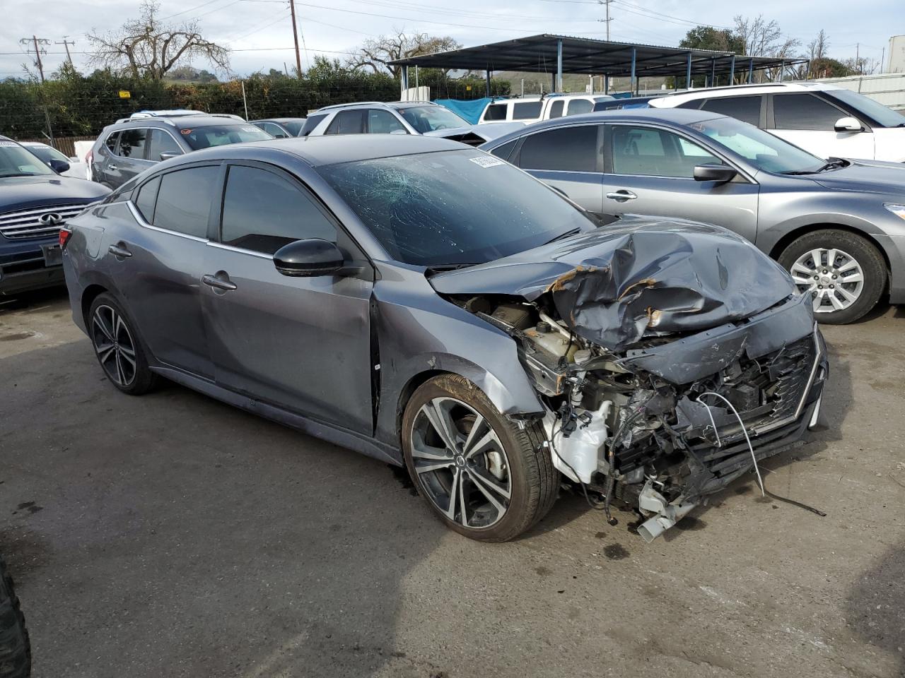 2022 NISSAN SENTRA SR VIN:3N1AB8DV0NY288363